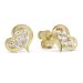 Gold HerzOhrringe K-E37990Z
