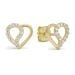 Gold HerzOhrringe K-E38595Z