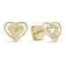 Gold HerzOhrringe K-E93262Z