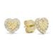 Gold HerzOhrringe K-E93571Z
