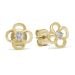 Gold Ohrringe, Blume K-E94840Z