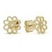 Gold Ohrringe, Blume K-E95208Z