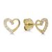 Gold HerzOhrringe K-E97397Z