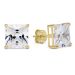 Gold Ohrringe 7 mm K-SC77Z