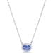Swarovski Constella Oval Blue halskette 5671809