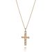 Lumoava Oiva Kreuz Halskette 45cm 14K L70231600000