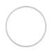 Mockberg Infinity Silver Halskette MB0180