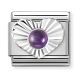 Nomination Classic Heart Purple Amethyst 330508/35
