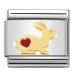Nomination Classic 18K Rabbit With Heart 030272/46