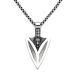 Northern Viking Jewelry Gungnir Spear With Wolf Halskette 50 cm NVJRS152