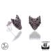 Northern Viking Jewelry Gurdian Wolf Ohrringe NVJKK028