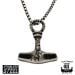 Northern Viking Jewelry Forged Thor's Hammer Halskette NVJRS149_50