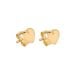 Goldene Herzohrringe O33998Y