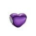 Pandora Metallic Purple Heart Charme 793337C01