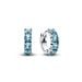 Pandora Timeless Blue Hoop Korvakorut 293851C01