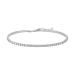 Silver Bracelet PBS0395-2MM