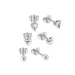 Silberne Ohrringe SE32046W004