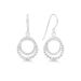 Silberne Ohrringe WE-39888