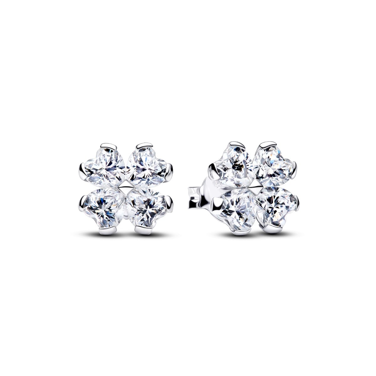 Pandora Sparkling Lucky Clover Stud korvakorut 294500C01