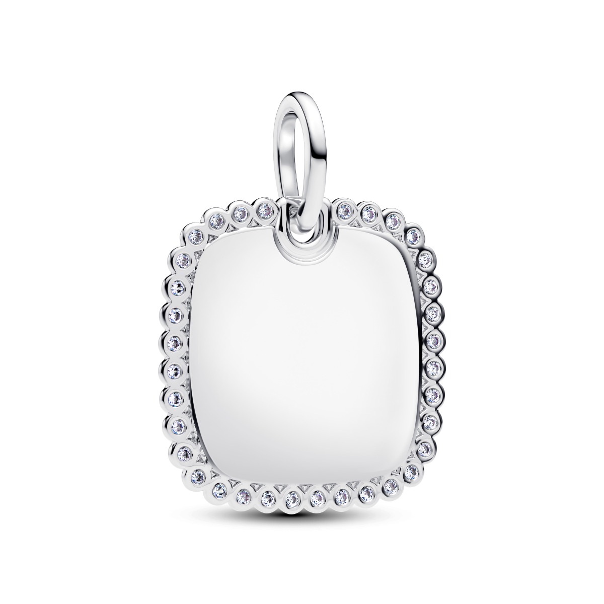 Pandora Engravable Square Tag riipus 394009C01