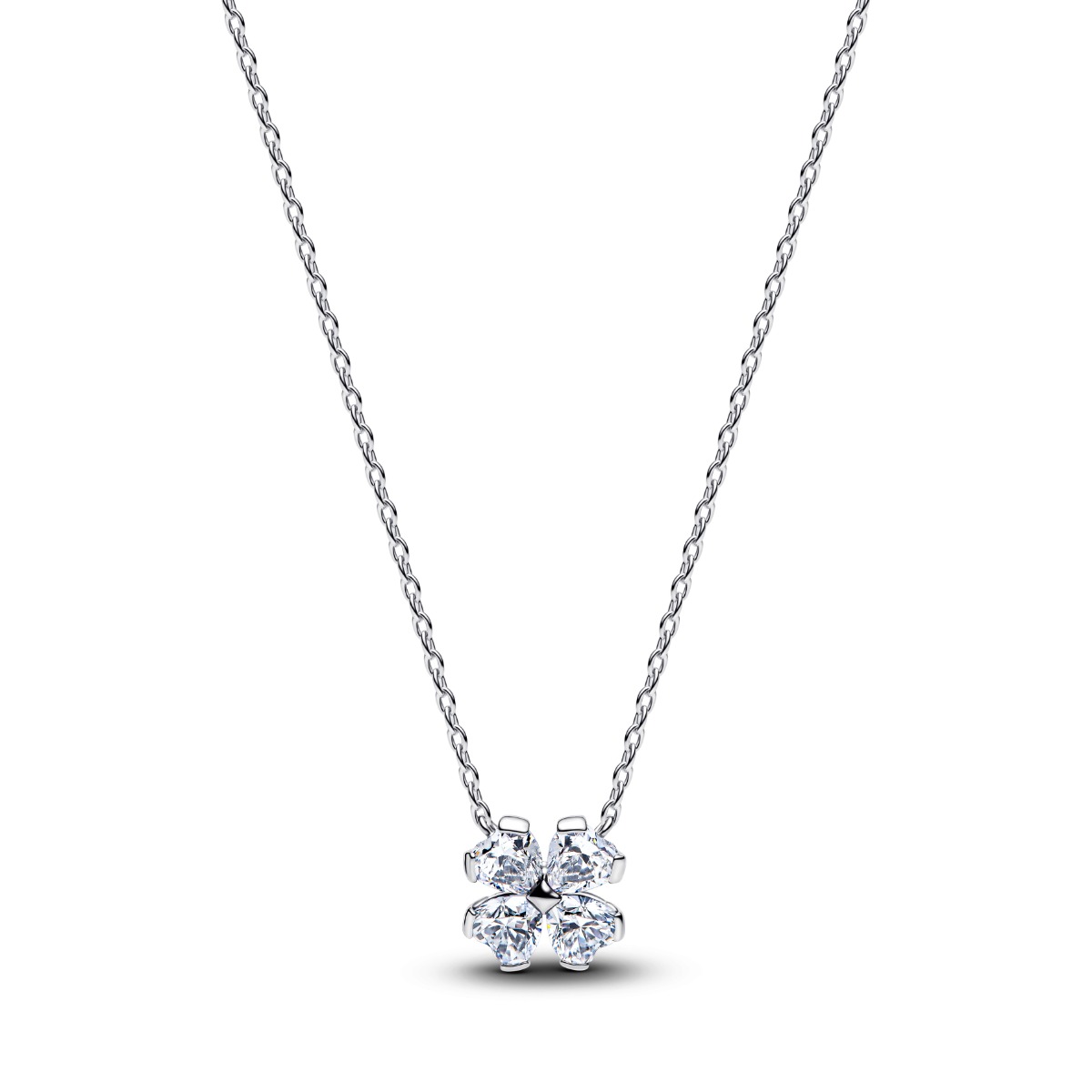Pandora Sparkling Lucky Clover Pendant kaulakoru 394502C01-45