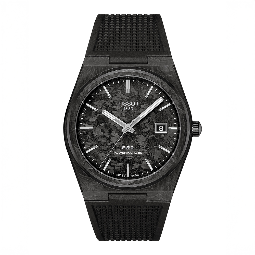 Tissot PRX Powermatic 80 40mm Carbon T137.907.97.201.00