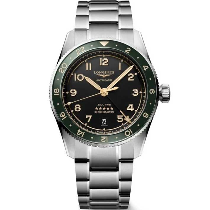 Longines Spirit Zulu Time 39 mm L3.802.4.63.6