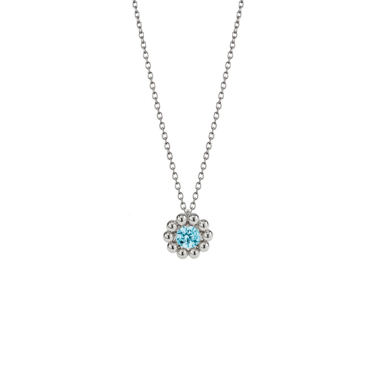 Lumoava Daisy kaulakoru, vaaleansininen L56228140000