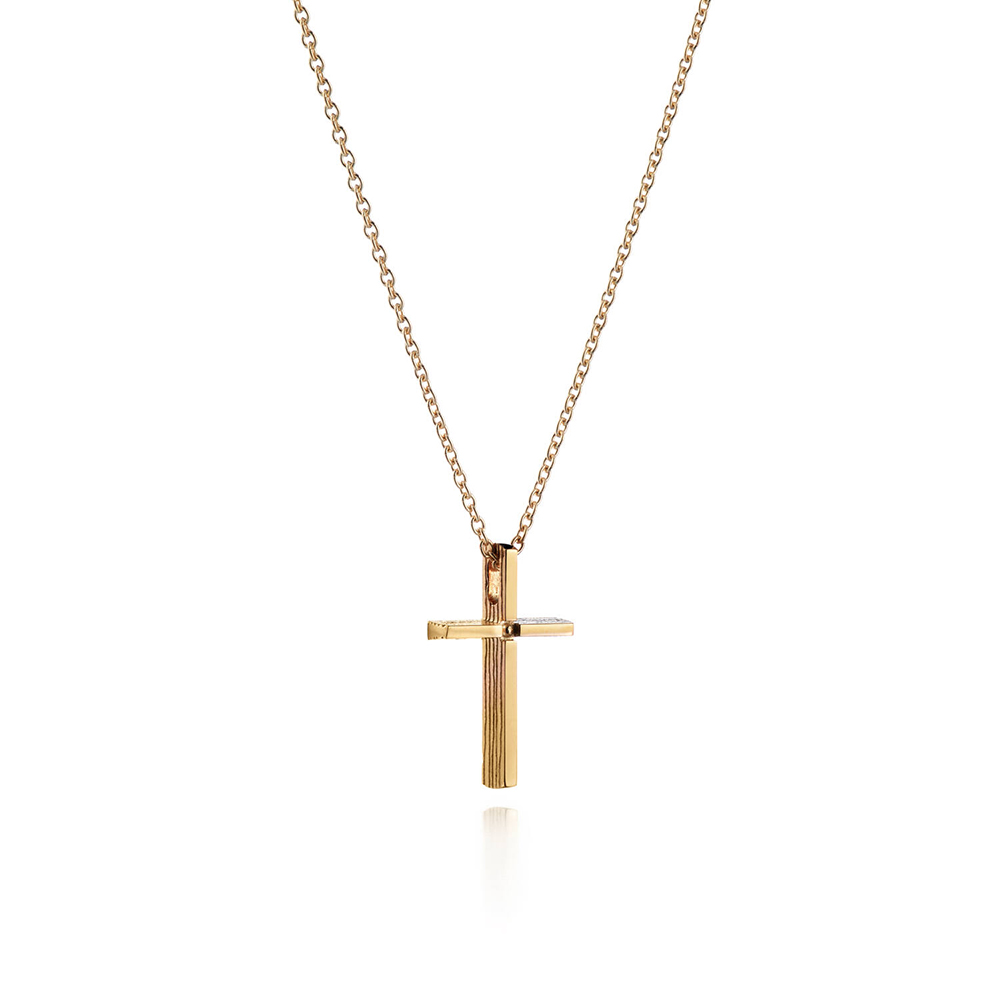 Lumoava Onni ristikaulakoru 14K 50 cm L70240100500