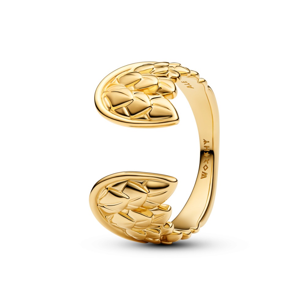 Pandora Marvel Thor wings 14k gold-plated sormus 164222C00