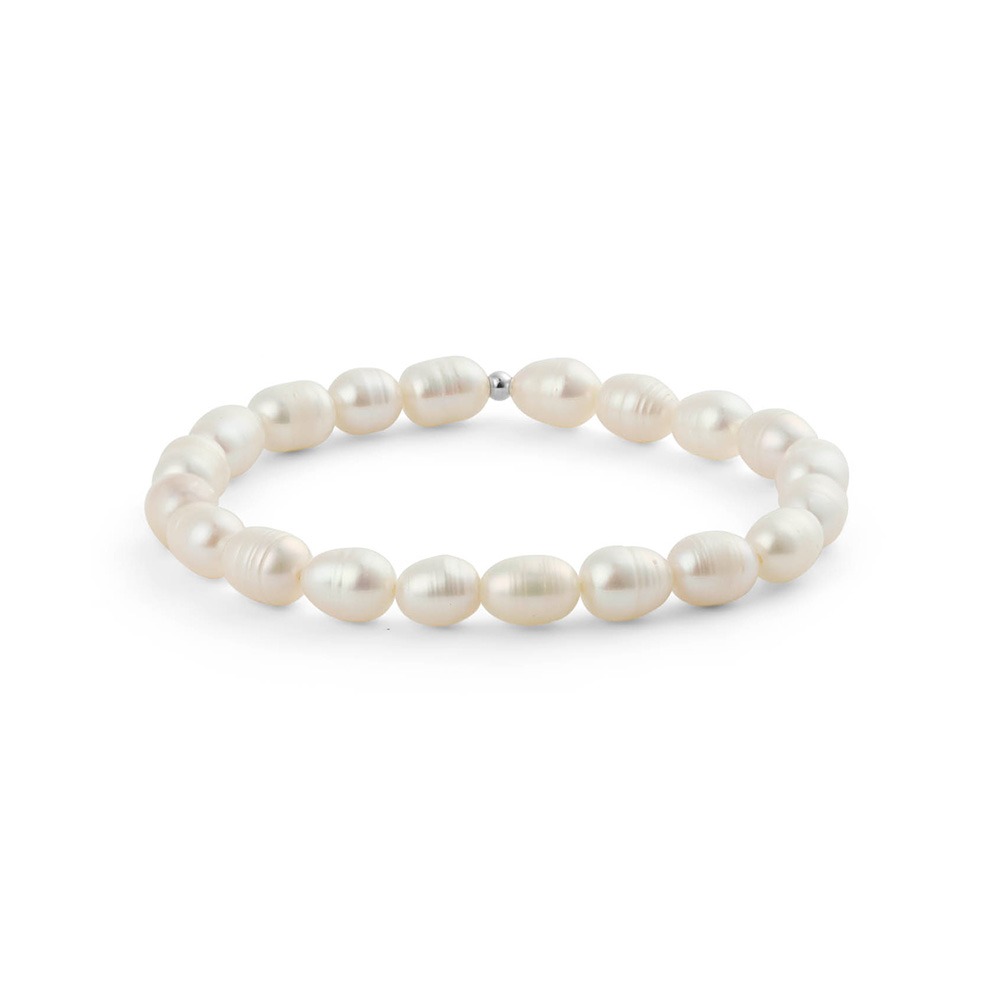 Mockberg Aura Pearl Steel rannekoru