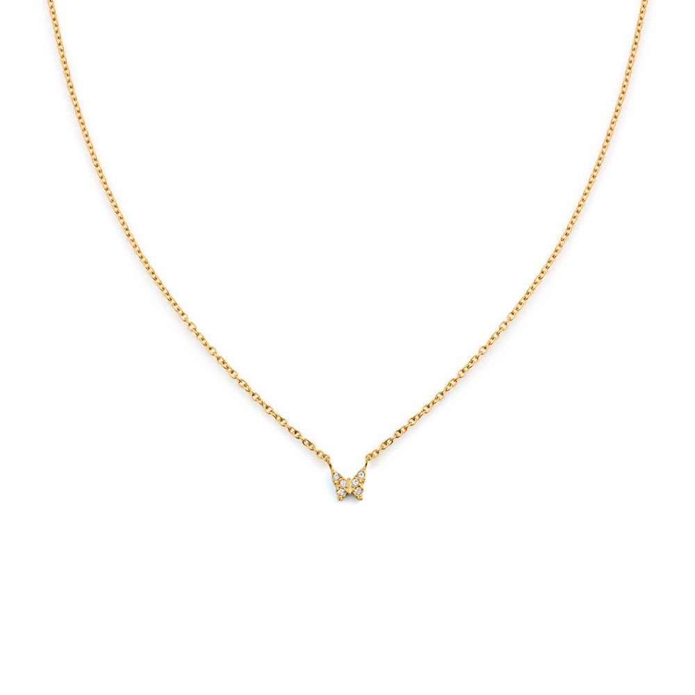 Mockberg Butterfly Gold kaulakoru MB2086