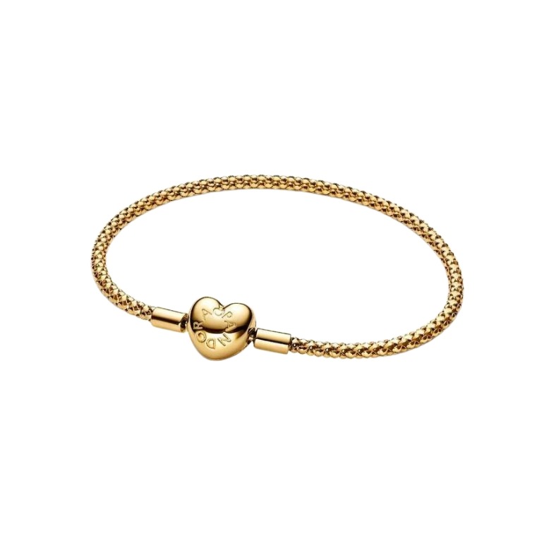 Pandora Heart Clasp Studded Chain rannekoru 563811C00