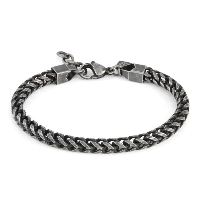 Nomination Beyond Stainless Steel Vintage Black Fishbone rannekoru 028936/050