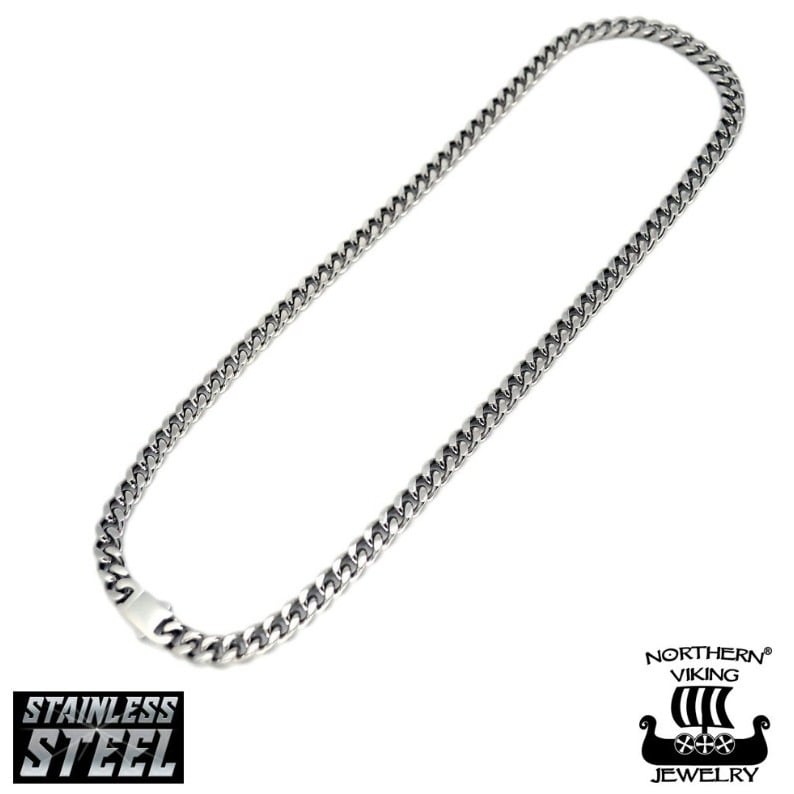 Northern Viking Jewelry Panssariketju 10 mm NVJKE016