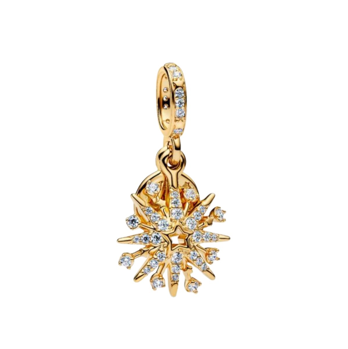 Pandora Sparkling Firework Double Dangle hela 763512C01