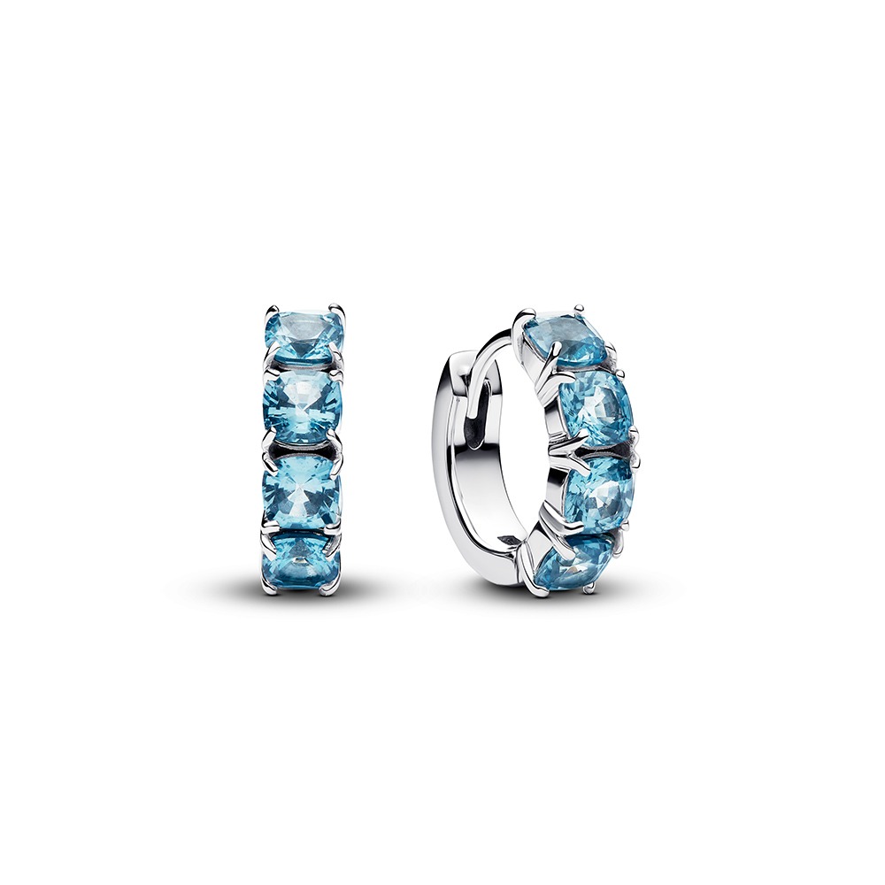 Pandora Timeless Blue Hoop Korvakorut 293851C01
