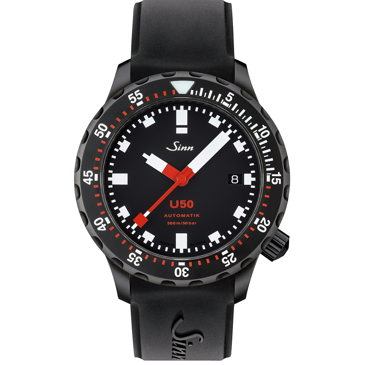 Sinn U50 Diving -rannekello / kumiranneke 1050.020