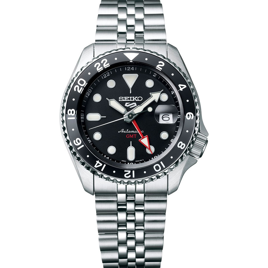 Seiko 5 Sports SSK GMT 'Black Grape' Automatic SSK001K1