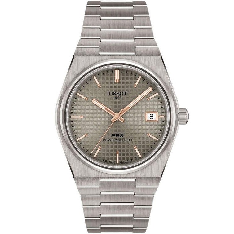 Tissot PRX Titanium 38mm Powermatic 80 T137.807.44.061.00