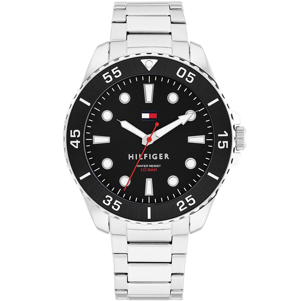 Tommy Hilfiger Oceanic Silver and Black 1792203