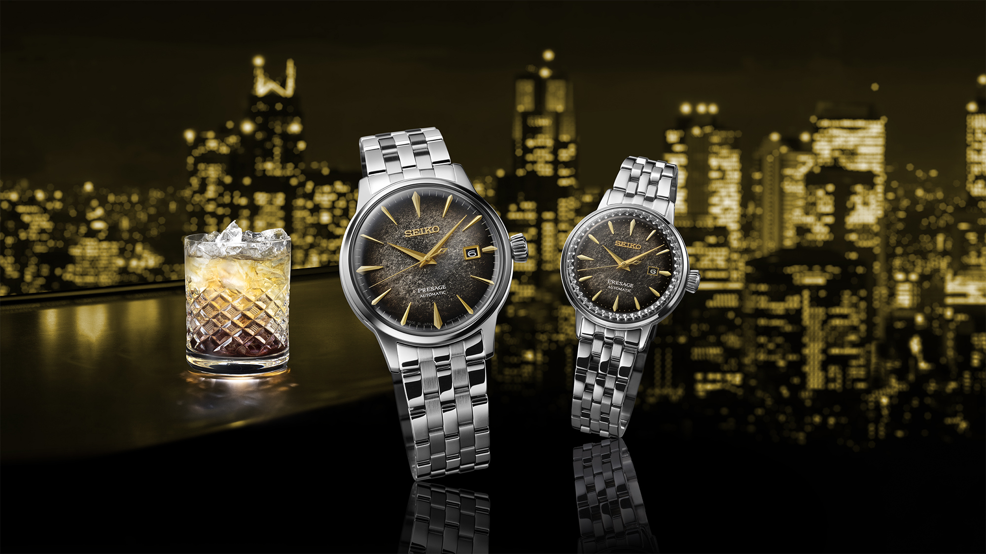 Seiko Cocktail Time Star Bar -uutuusmallit