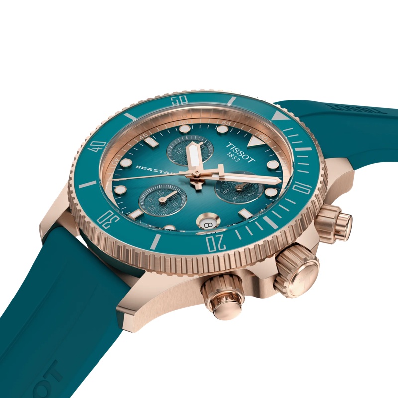 Tissot Seastar 1000 Quartz Chronograph 38mm – tyylikästä suorituskykyä kompaktissa koossa