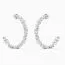 Swarovski Tennis Deluxe Hoop -korvakorut 5562128-1