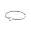 Pandora Moments Heart Closure Armband (17 cm) 599539C00-1