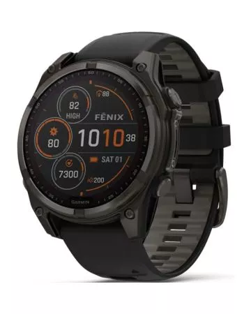 Garmin Fenix 8 Sapphire Solar Titanium 47 mm 010-02906-11