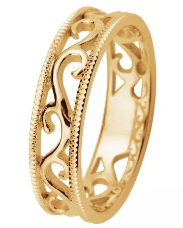 Kohinoor Laurel -kultasormus 013-252