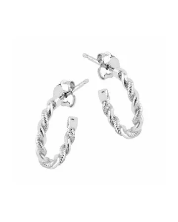 Hopeiset korvakorut 15 mm 023OR0644W