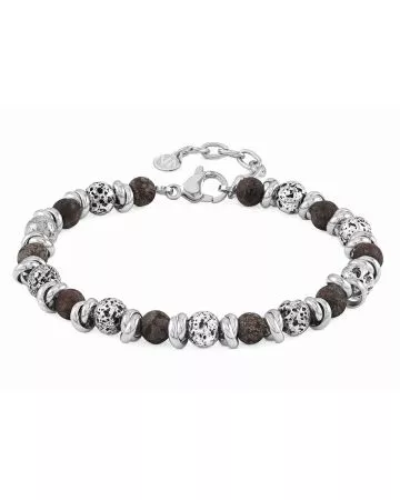 Nomination Instinct Lava & Moss Agate rannekoru 027919/050