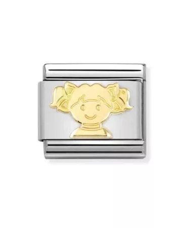 Nomination Classic Gold Girl 030162/73